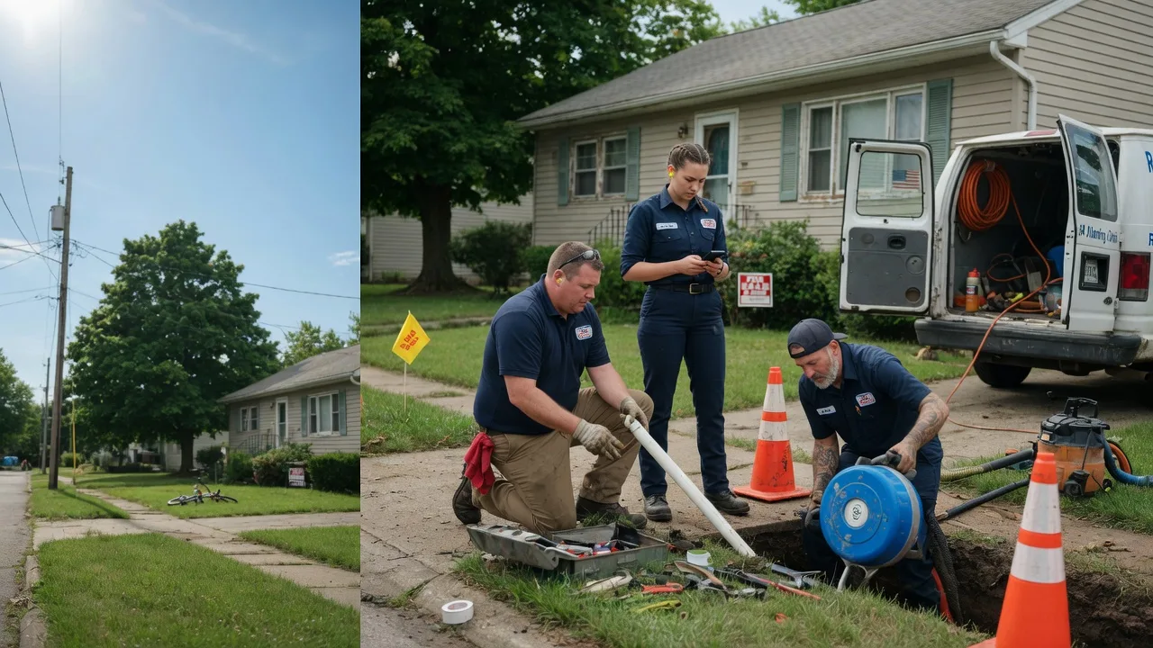 Sewer Line Repair in Alleman, IA near me